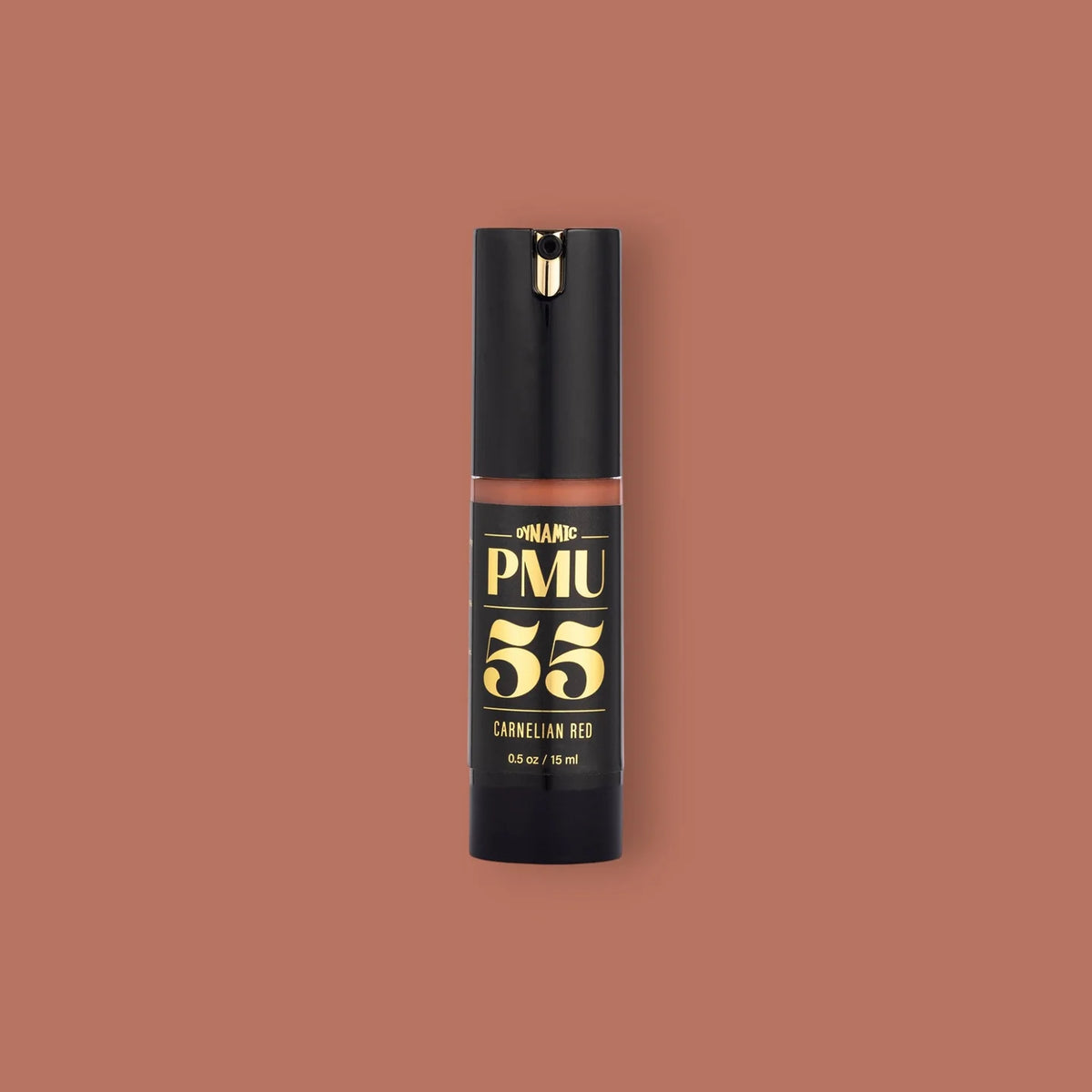 Dynamic PMU 36 Caramel brow pigment 15 ml, bottle front view