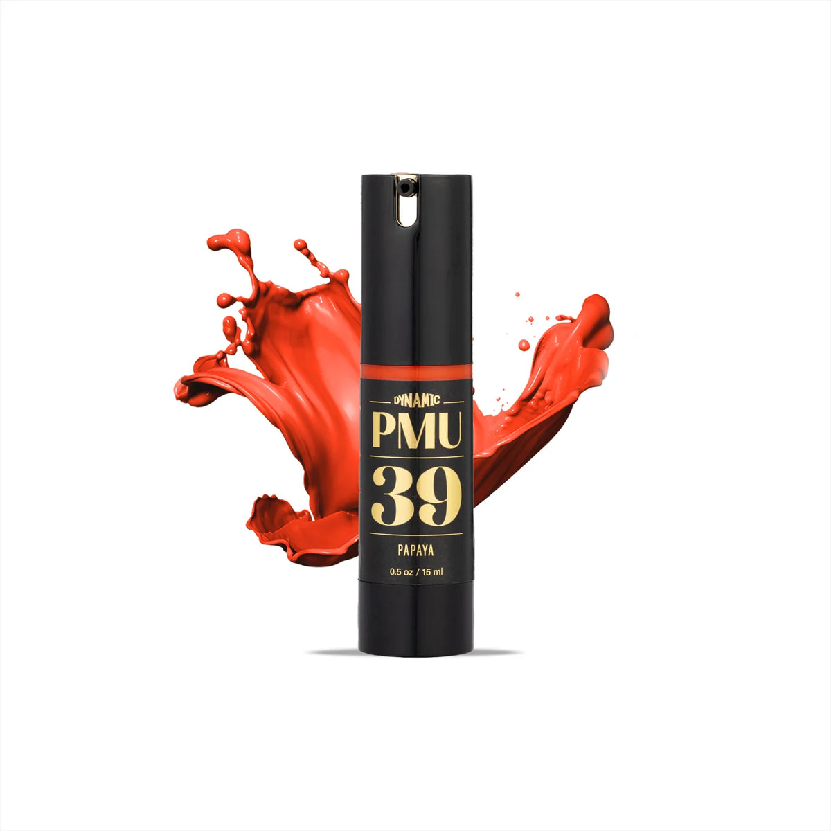 Dynamic PMU 39 Papaya lip pigment 15 ml bottle with ink colour