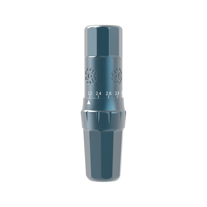 Microbeau E.L.B Cascade Blue wireless PMU machine, side view