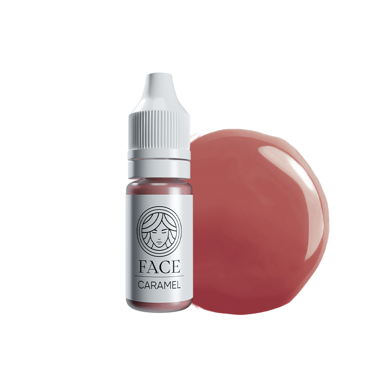 FACE Caramel hybrid lip pigment bottle
