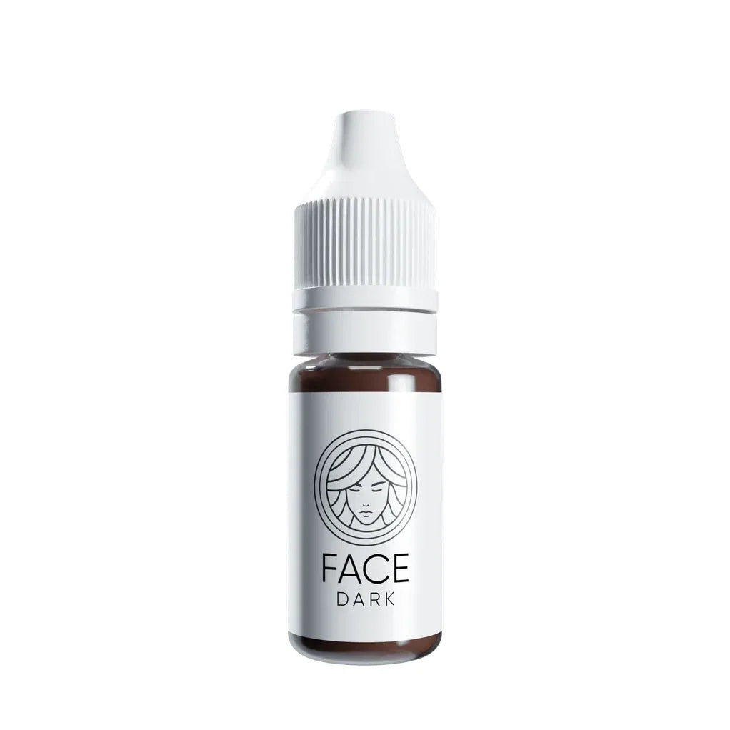 FACE Dark mineral brow pigment bottle