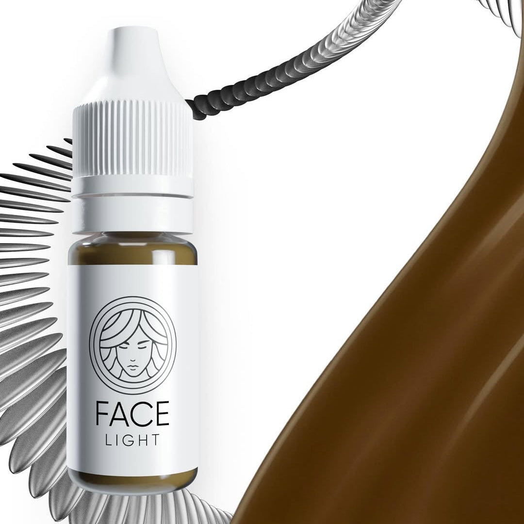 FACE Light mineral brow pigment bottle