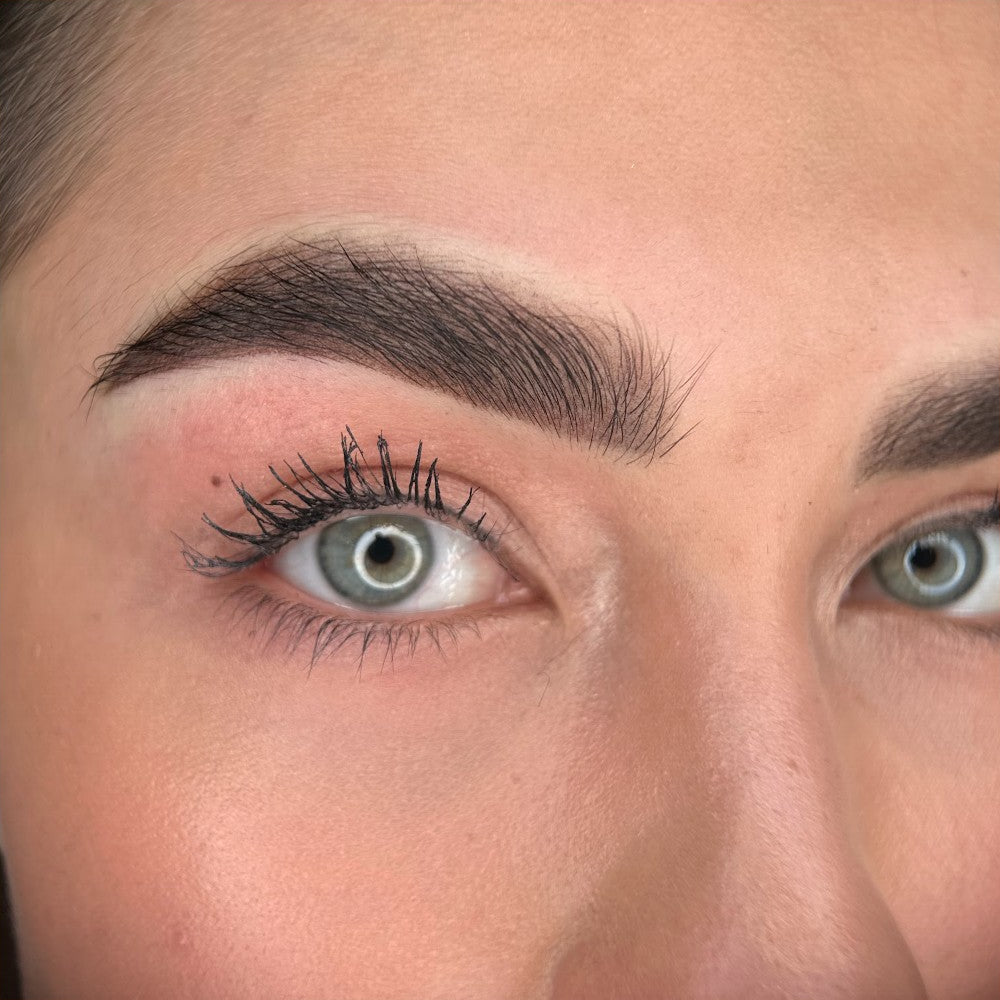 Brow PMU with FACE Mineral Dark used pure
