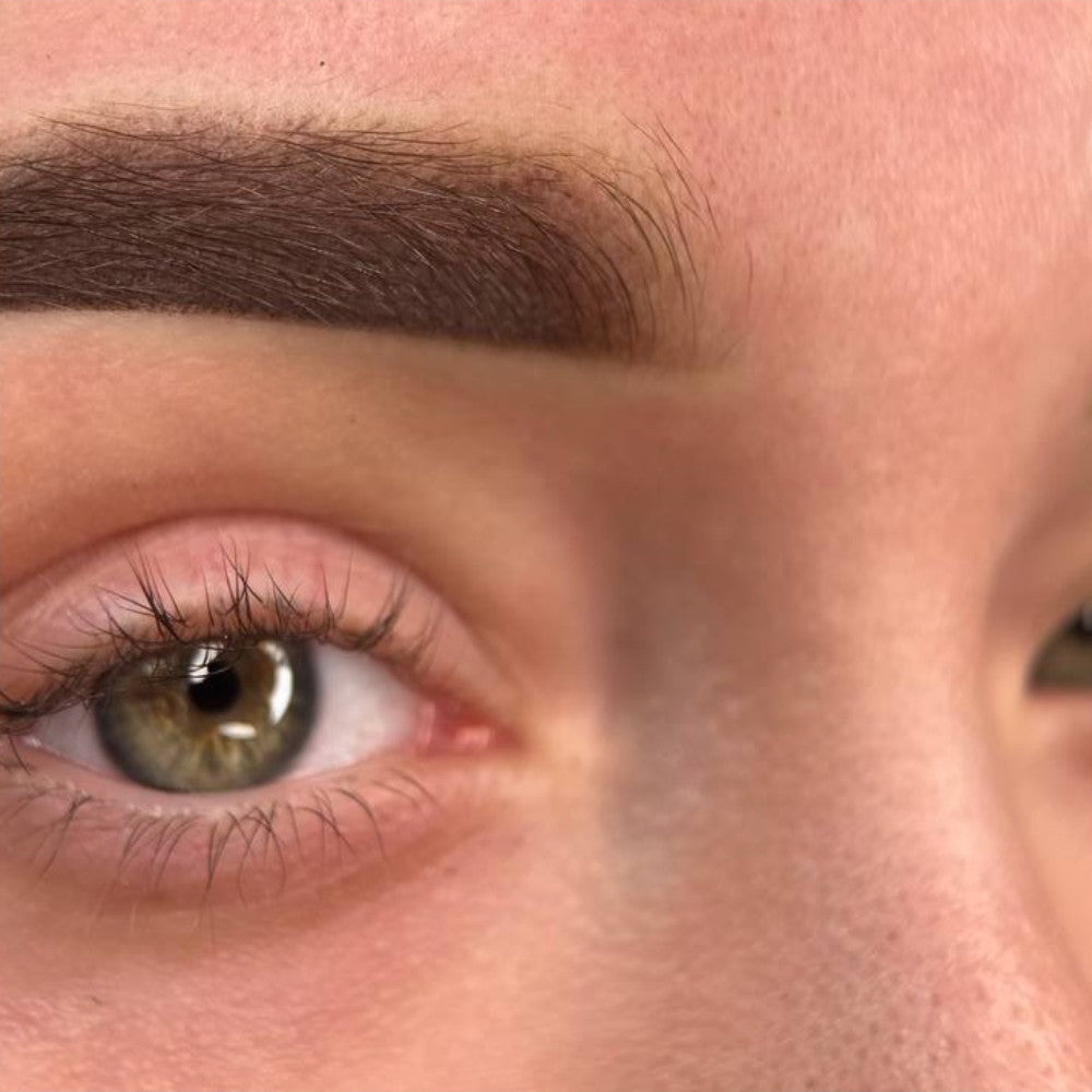 Brow PMU with FACE Mineral Dark used pure