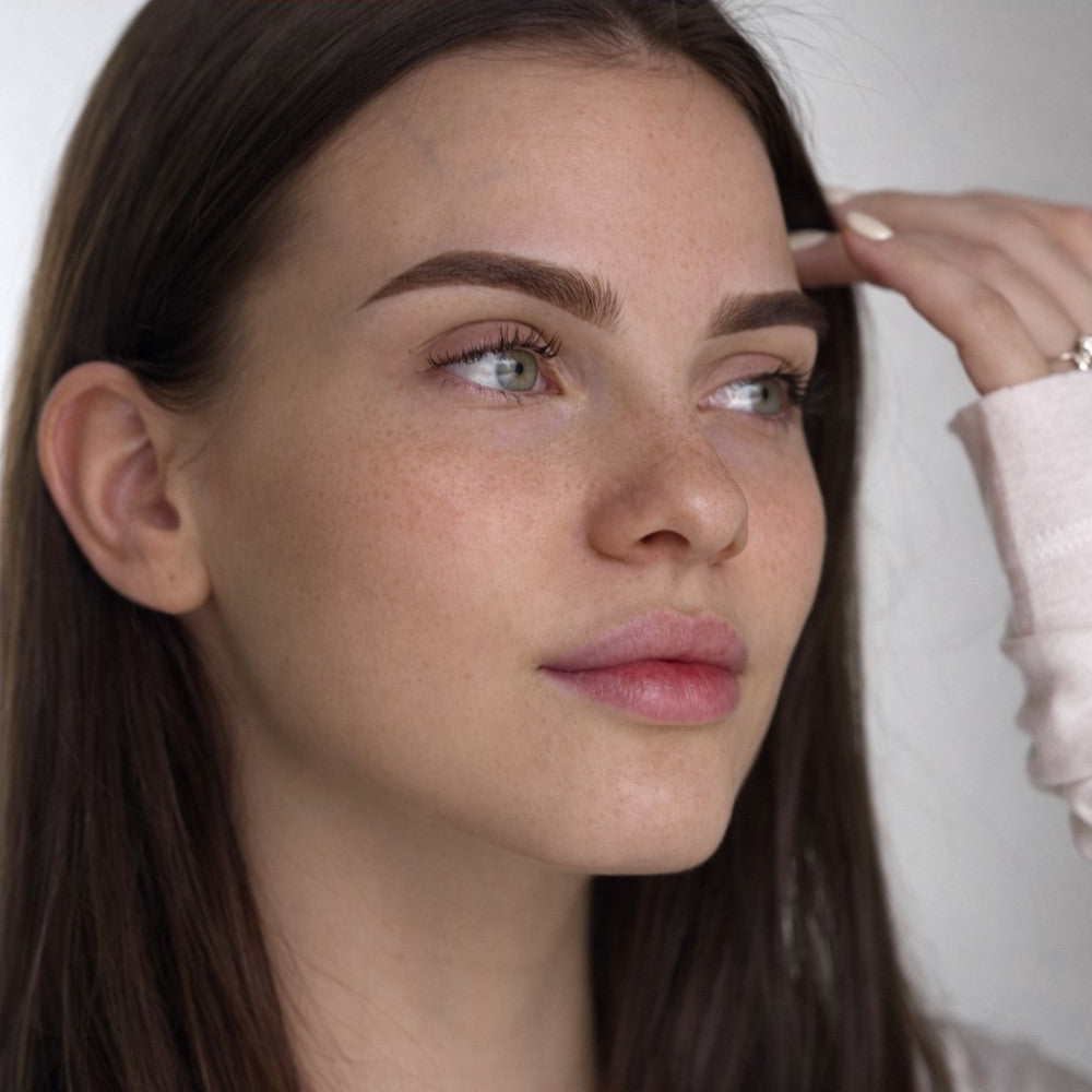 Brow PMU with FACE Mineral Light used pure