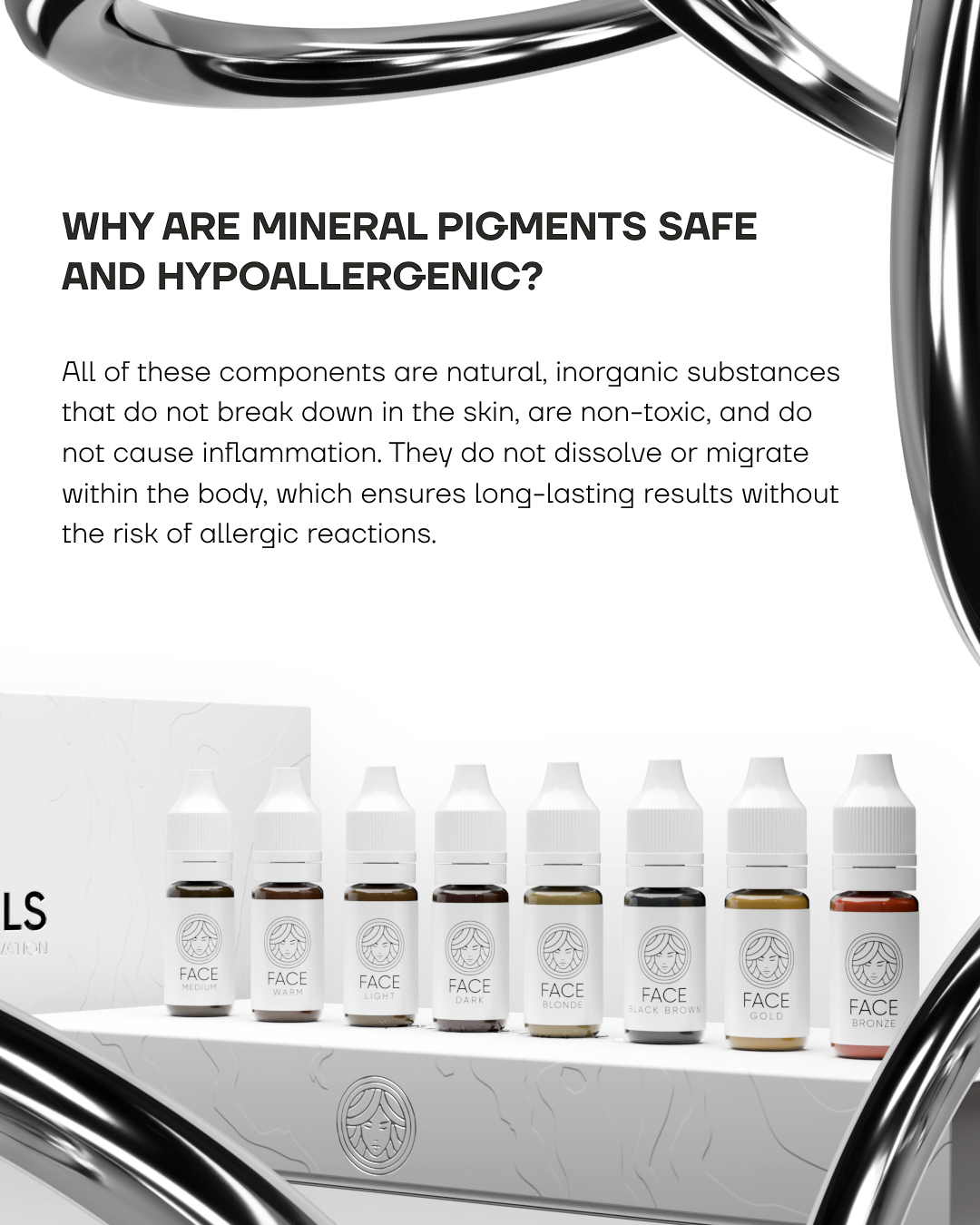 FACE Mineral Line brow pigments and correctors, product information 3 of 5