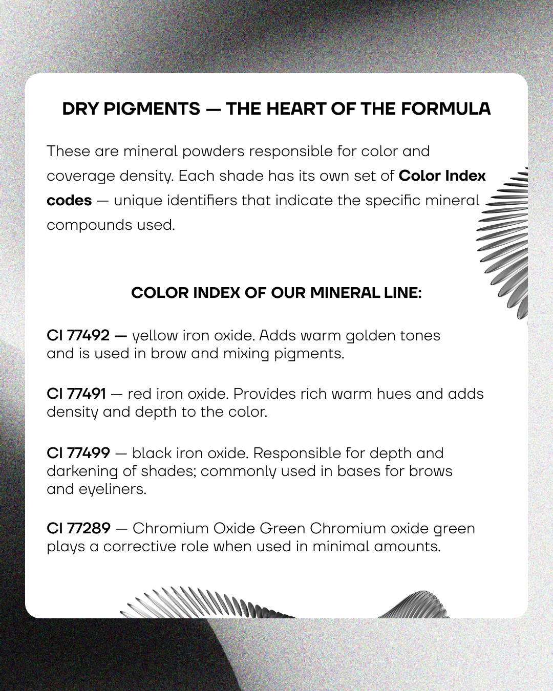 FACE Mineral Line brow pigments and correctors, product information 5 of 5