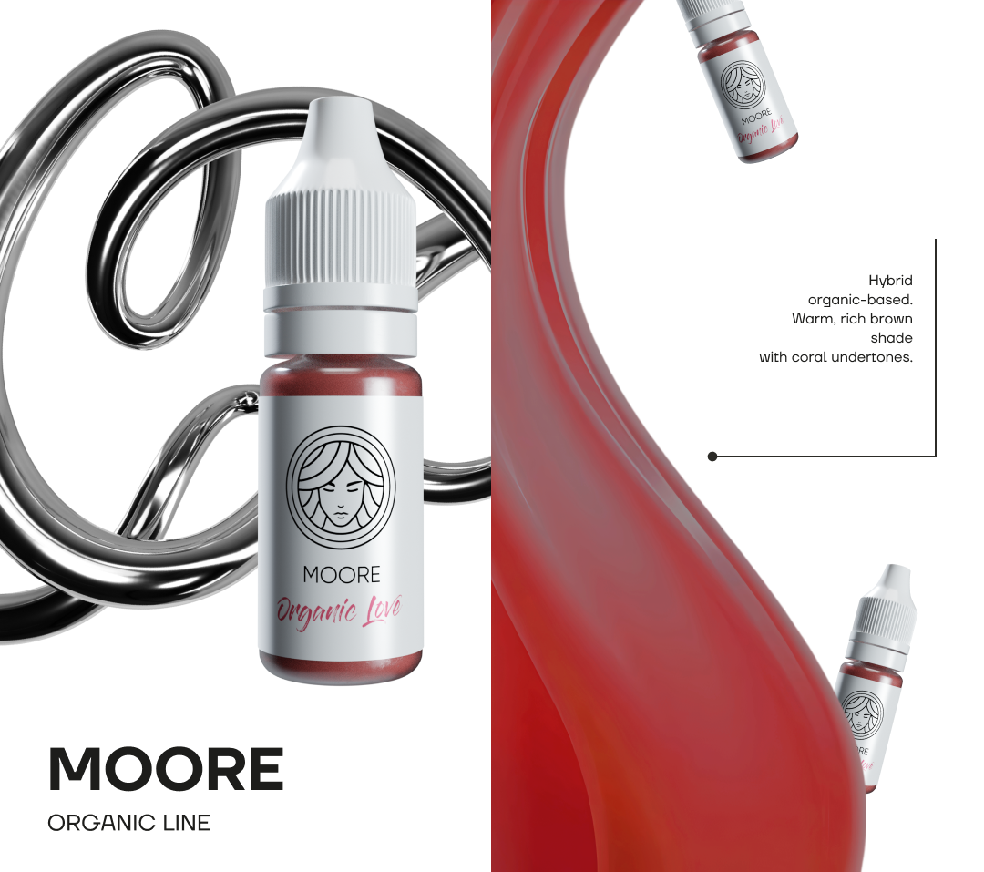 Moore shade from the FACE Hybrid lip pigment range