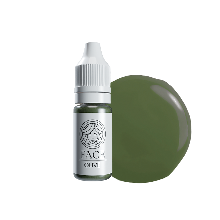 FACE Olive hybrid brow corrector bottle