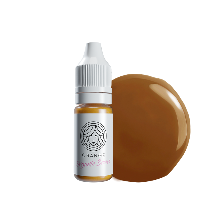 FACE Orange organic brow corrector bottle