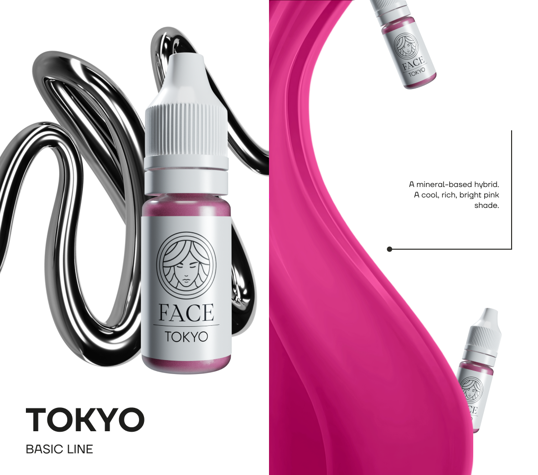 FACE Tokyo hybrid lip pigment, product detail