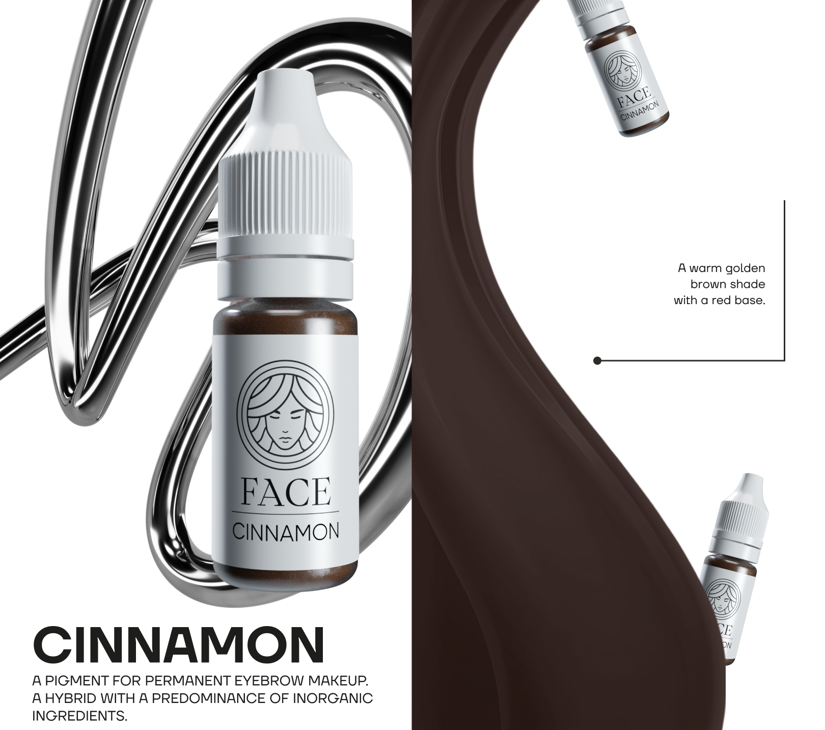 face cinnamon brow pigments