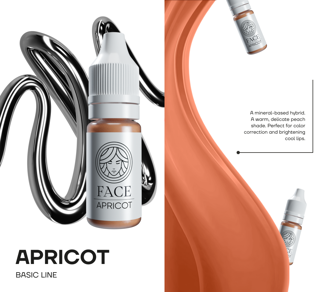 face lip pigments apricot pmu