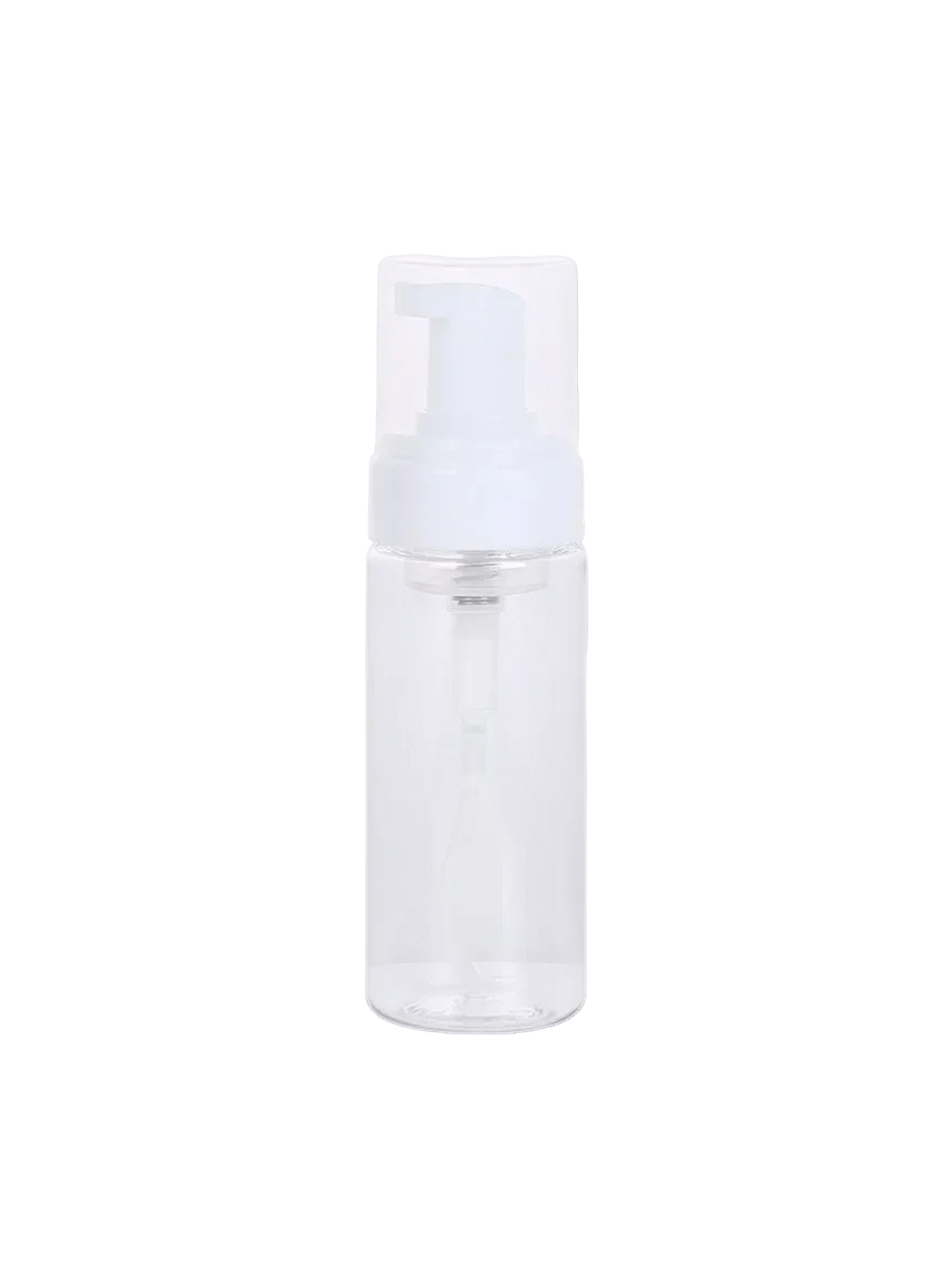 Refillable foam bottle for PMU and tattoo cleansing solutions