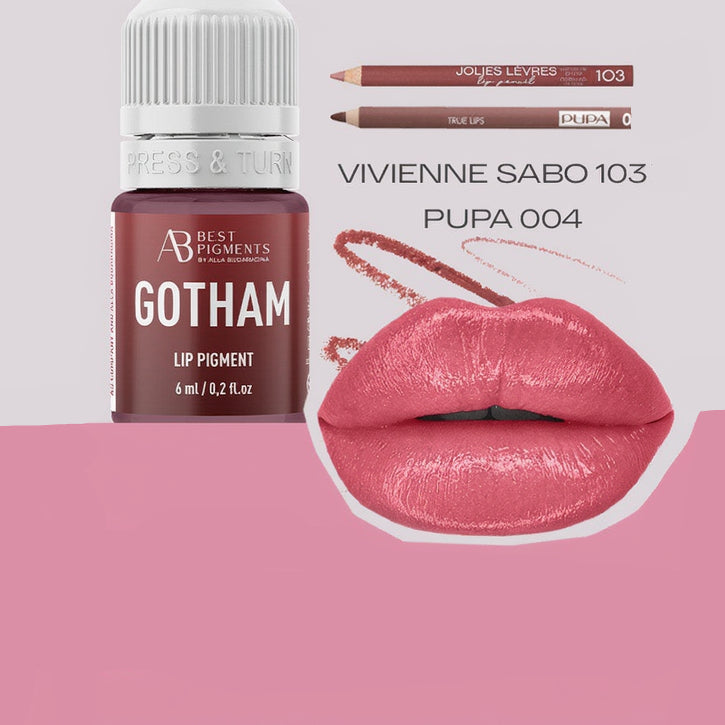 gotham lip pigment as company for pmu