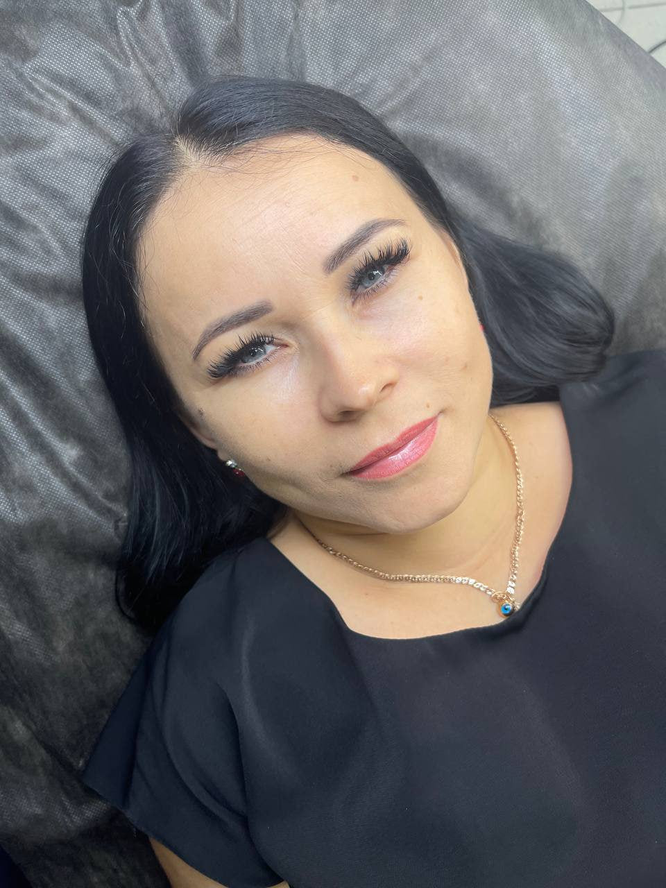 Lip blush PMU done with Hanafy No.5 Alicante