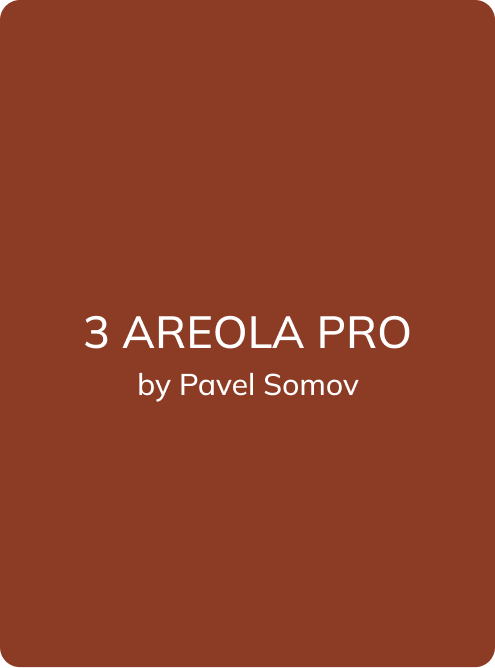 Hanafy Areola PRO Sydney No.3 pigment by Pavel Somov for areola permanent makeup