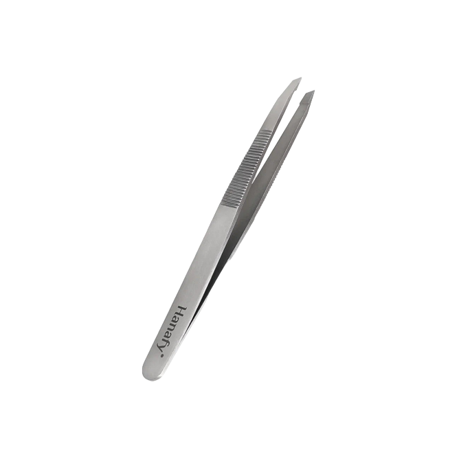 Hanafy slanted eyebrow tweezers