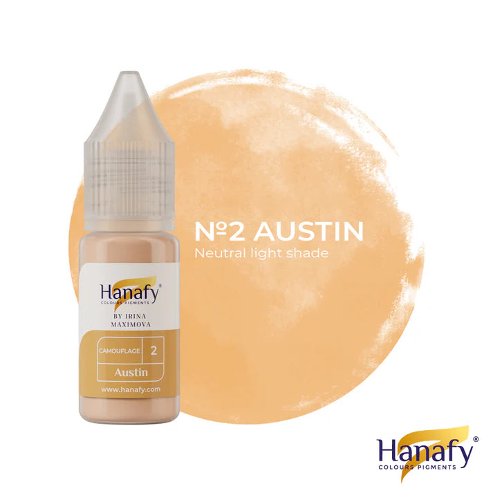 Hanafy Pigment for Camouflage No.2 Austin, camouflage pigment bottle