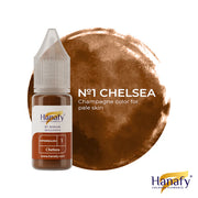 Hanafy No.1 Chelsea hyperrealism eyebrow pigment by Miriam Beganova
