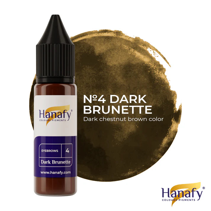 Hanafy Augenbrauenpigment No.4 Dark Brunette