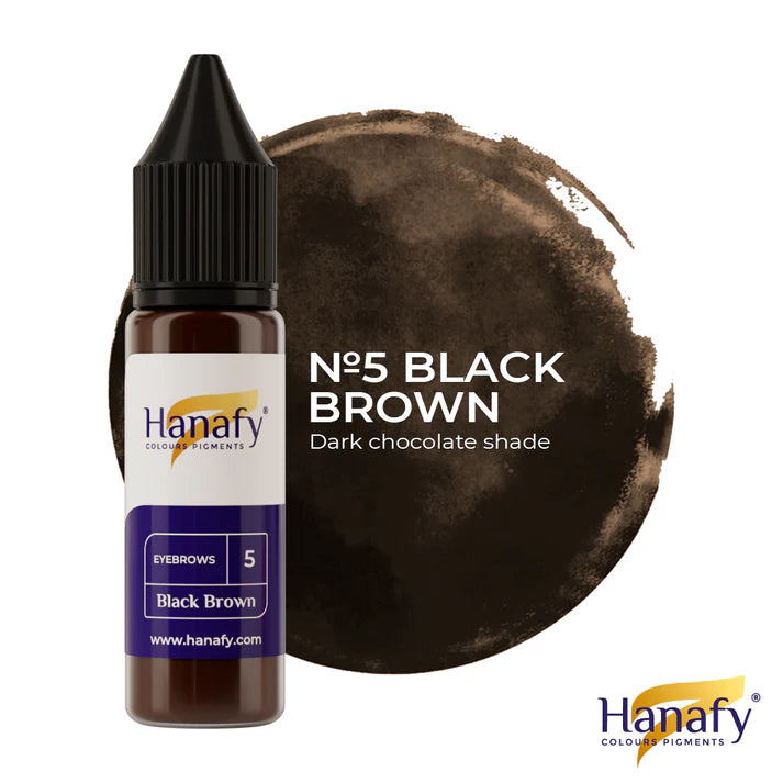 Hanafy Eyebrow Pigment No.5 Black Brown