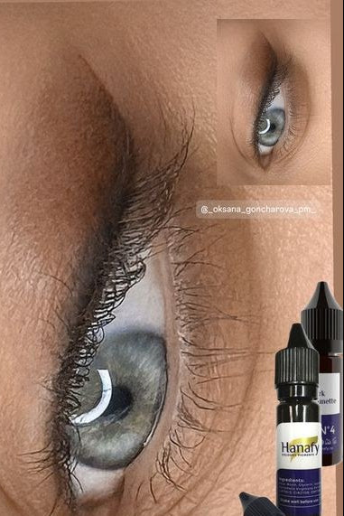 Hanafy eyelid pigment for permanent eyeliner, product information