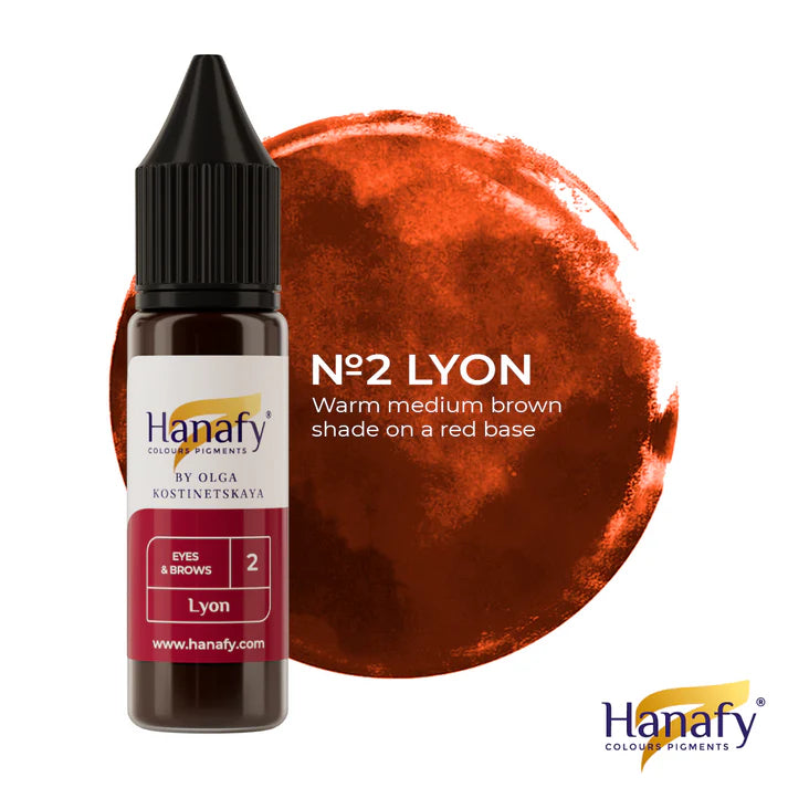 Hanafy Eyelid Pigment No.2 Lyon by Olga Kostinetskaya