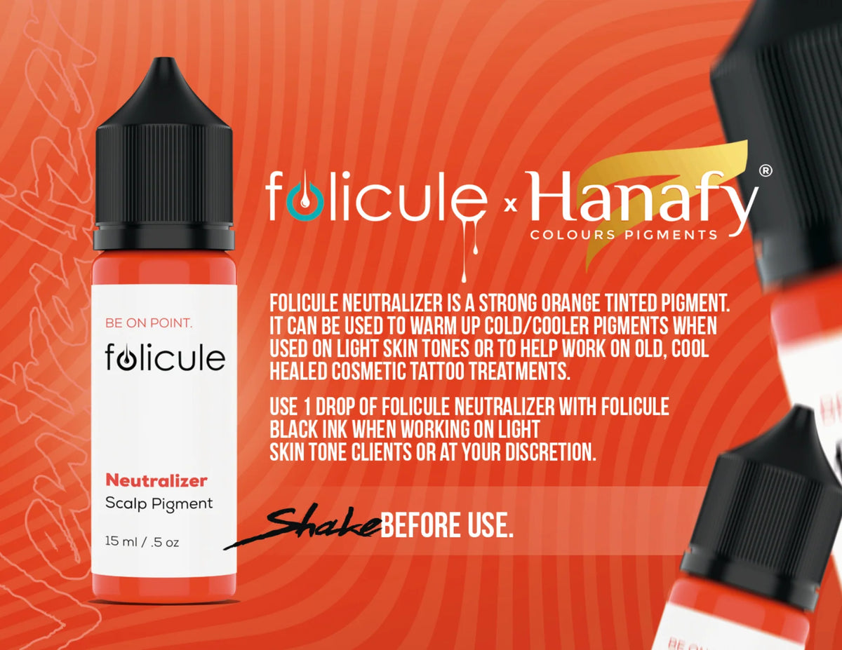 Hanafy Folicule Neutralizer SMP-Pigment, Produktinformationen