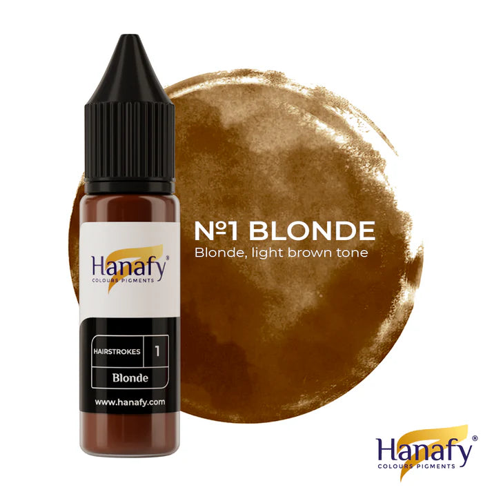 Hanafy Hairstrokes No.1 Blonde eyebrow pigment