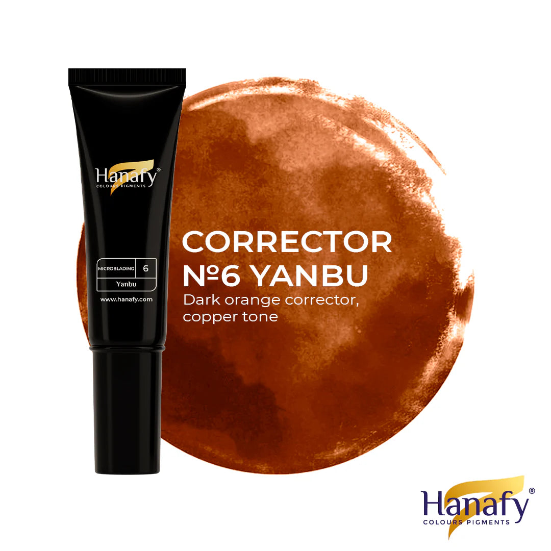 Hanafy Microblading No.6 Yanbu 10 ml copper corrector