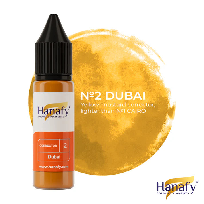 Hanafy Mineral Corrector Dubai, PMU corrector pigment bottle