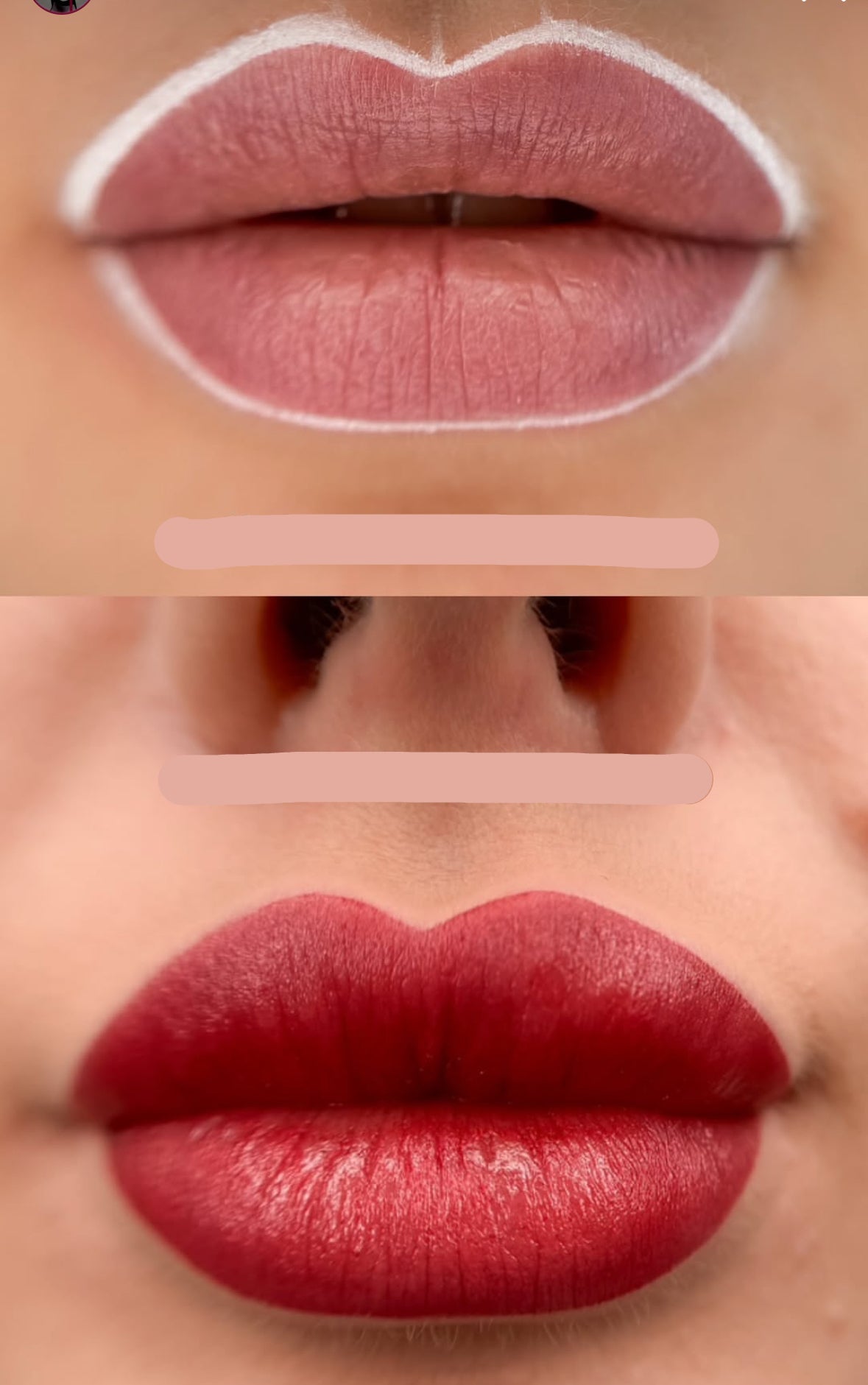 Hanafy Passion palette, five lip pigments by Julia Vasileva