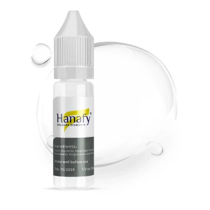 Hanafy Pigment Thinner 15 ml bottle for diluting PMU pigments