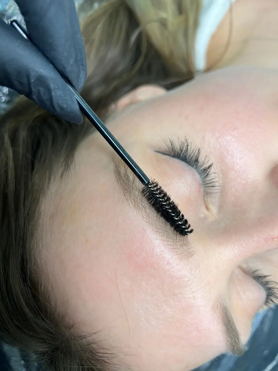 Healed brows with Hanafy Pulse No.1 Chai Latte, another client result