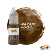 Hanafy Pulse No.4 Café Mocha hybride wenkbrauwpigment van Julie Kim, fles