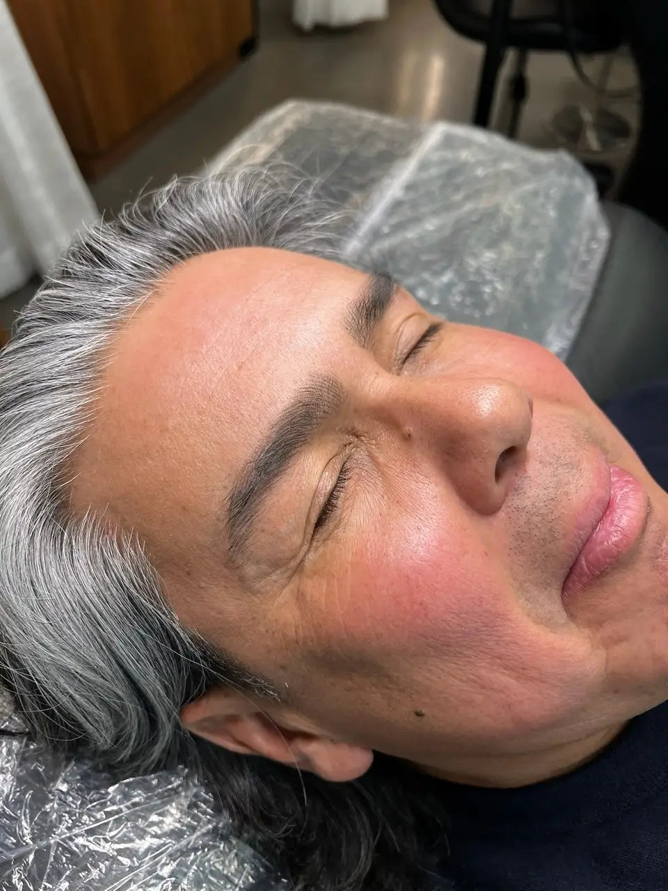 Healed PMU brows done with Hanafy Pulse Americano brow pigment