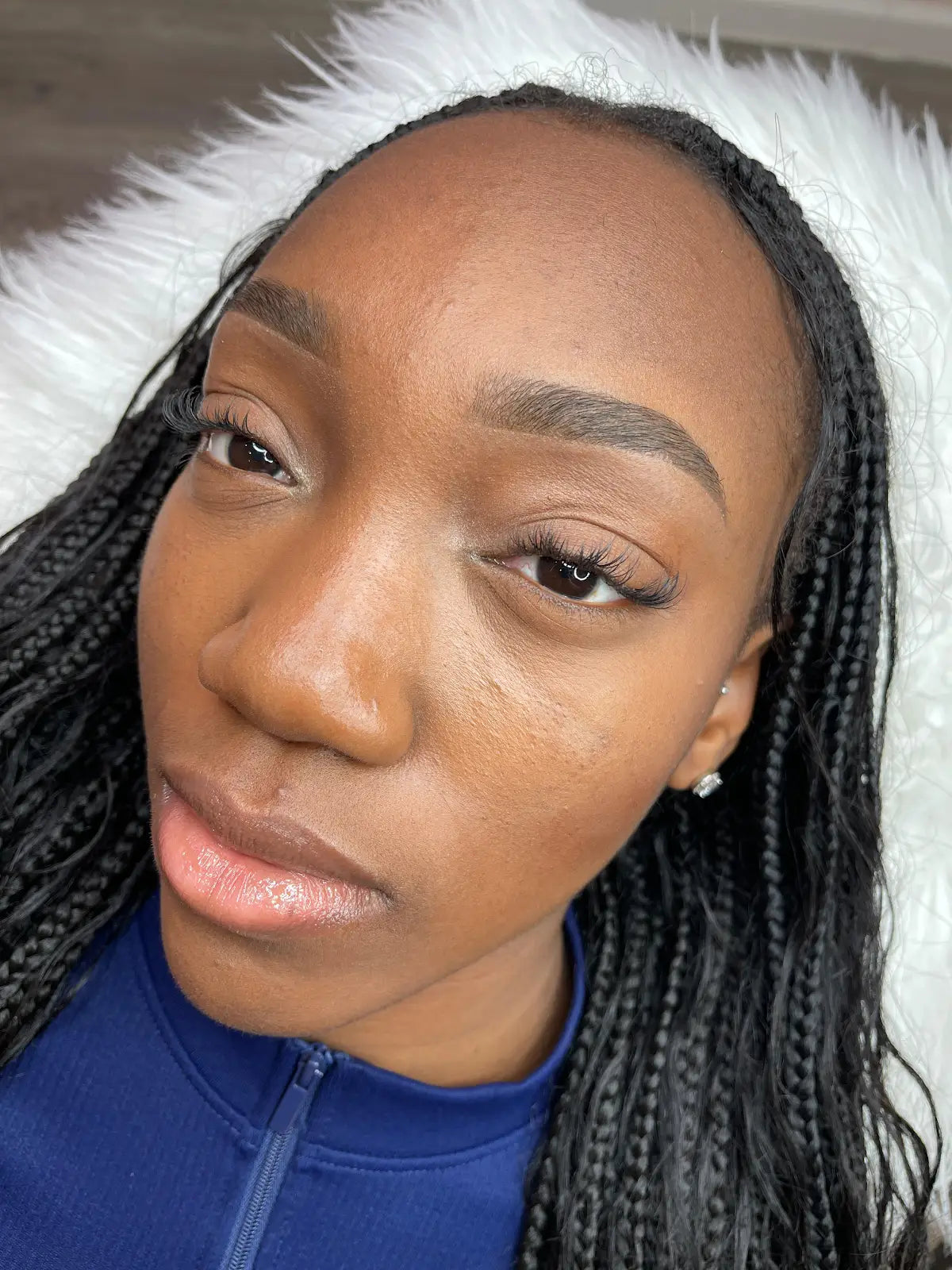 Healed brows with Hanafy Pulse Americano, another client result