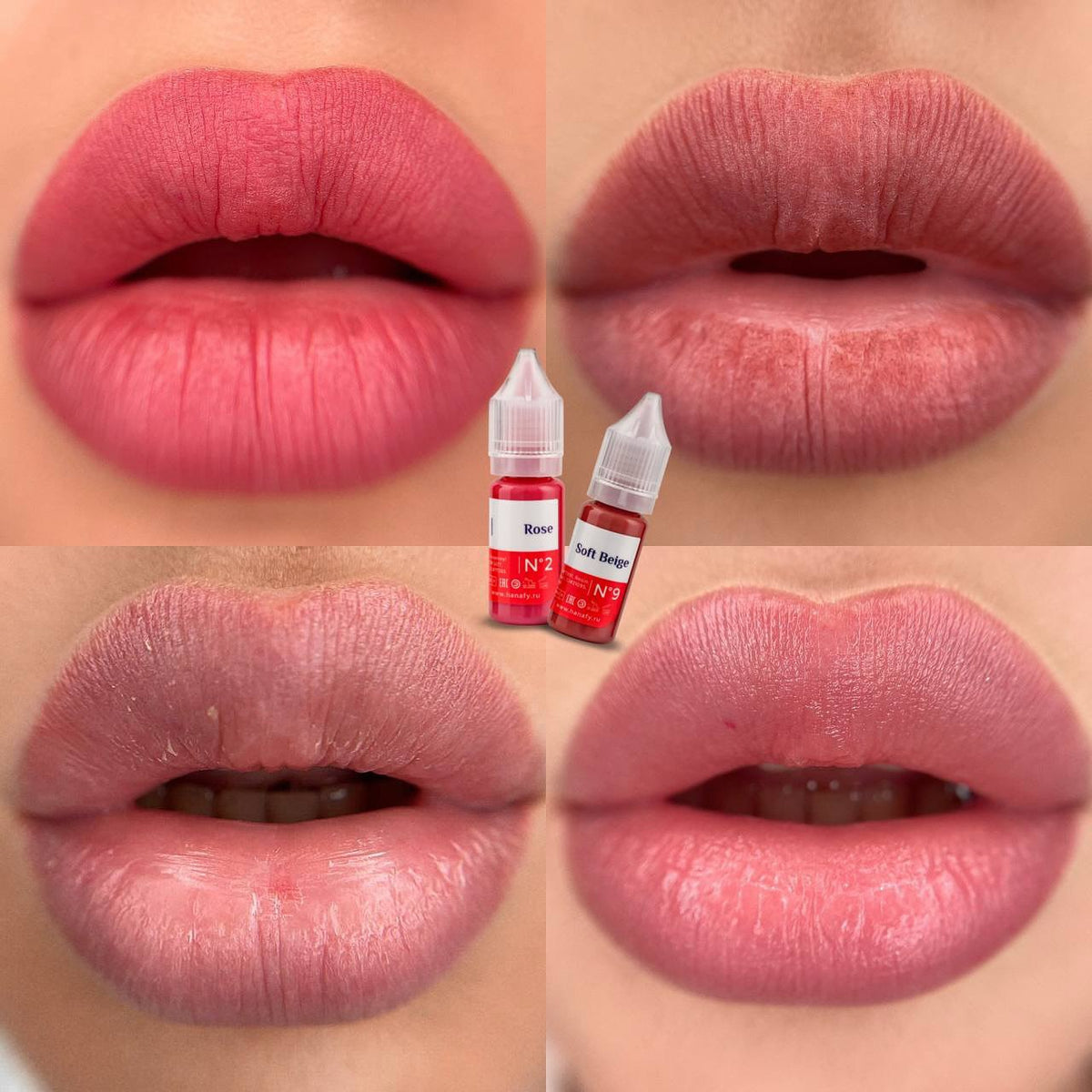 Hanafy Rose lip pigment for lip blush permanent makeup