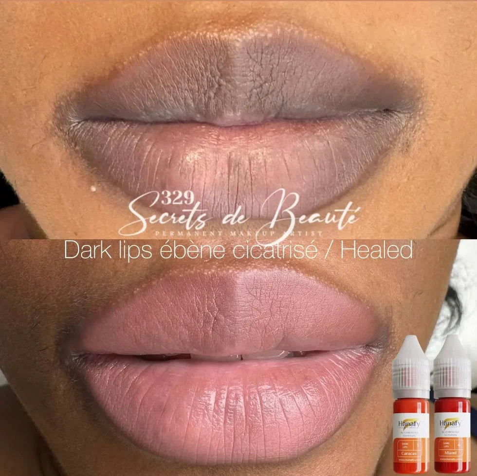 Hanafy Dark Lips Set by Carolina Alfonzo