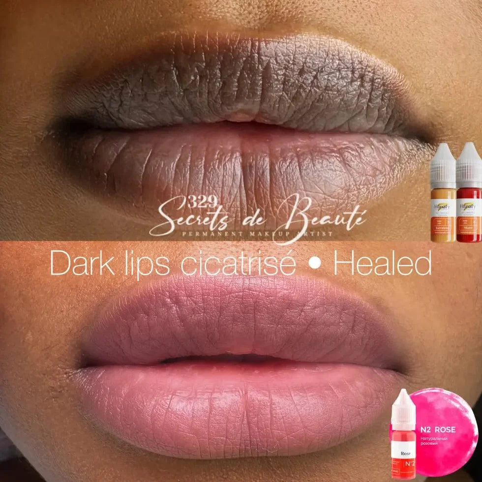 Hanafy Dark Lips Set by Carolina Alfonzo