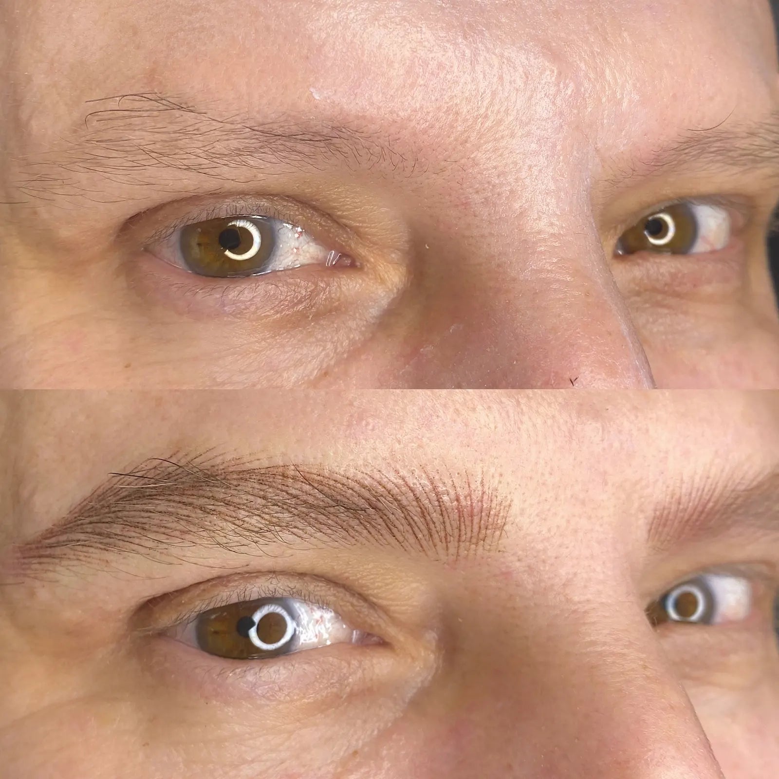 hanafy hairstroke hyperrealism brows