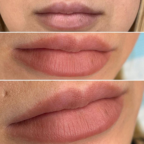 healed nude pmu lips