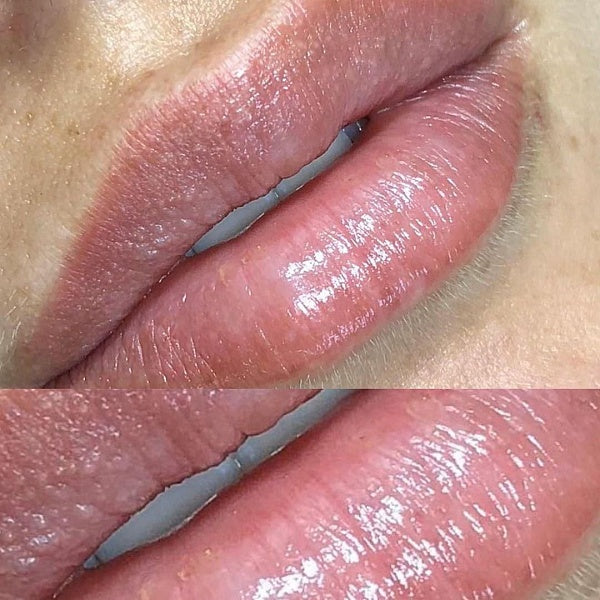 healed nude pmu lips as company