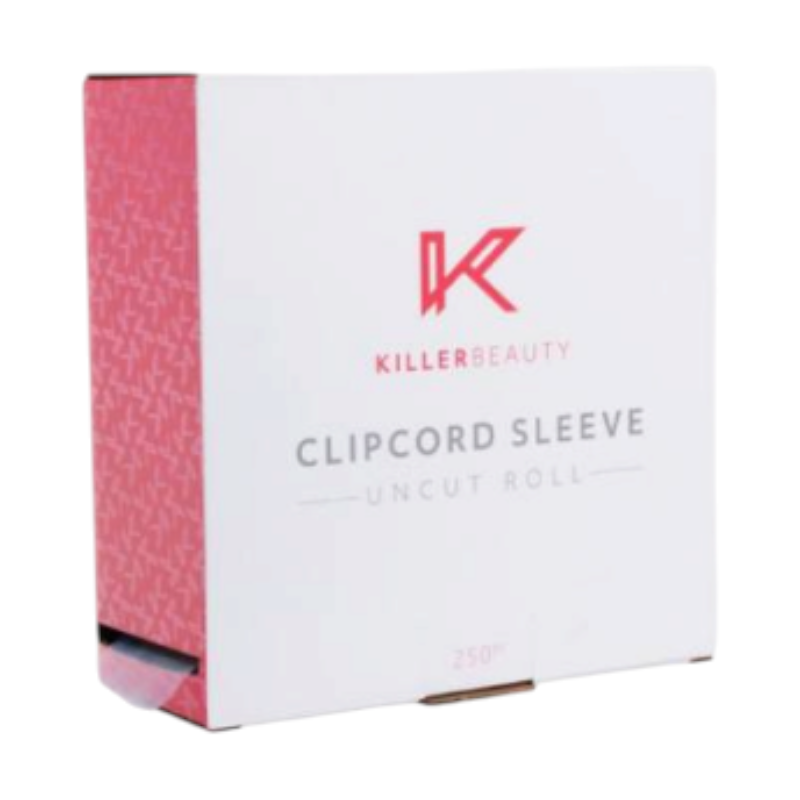 Killer Beauty clip cord sleeve, 250 m uncut roll