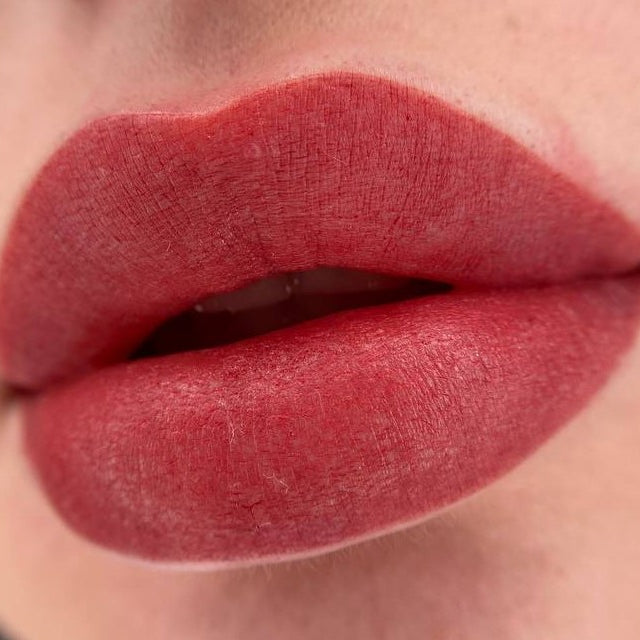 Lip PMU with a FACE Carrie and Samantha pigment mix