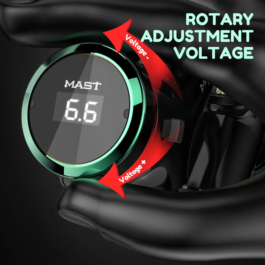 Mast T3 RCA wireless power supply for PMU machines, product detail