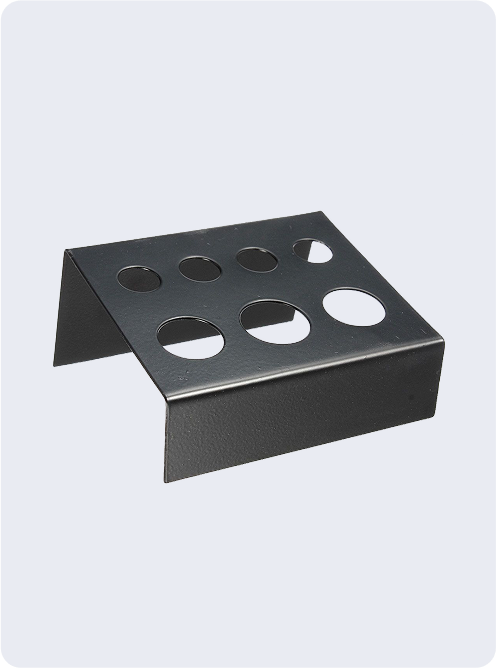 Black metal ink cup holder for PMU pigment cups