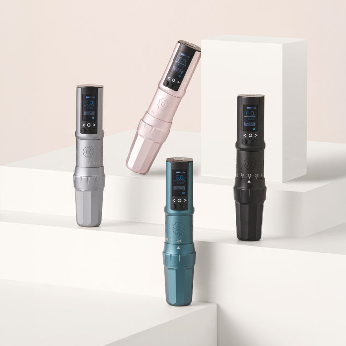 Microbeau E.L.B wireless PMU machines in all four colours
