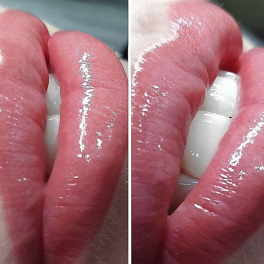 pmu lips with nude colors